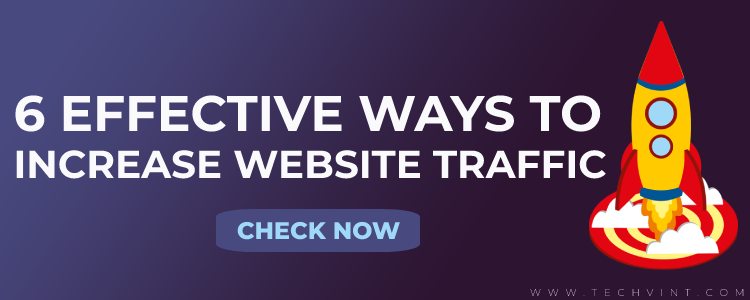 Effective ways to boost traffic