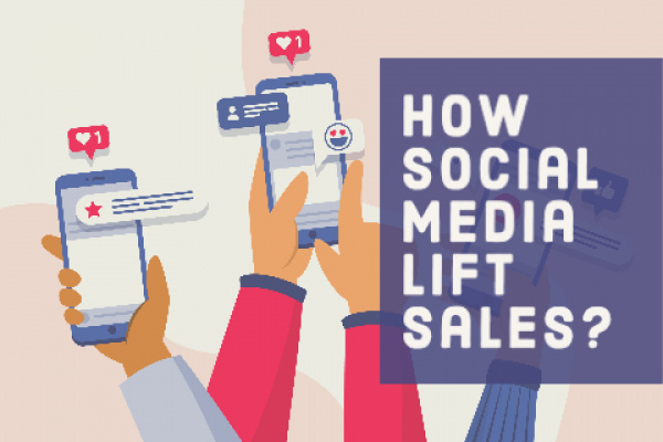 How social media lift sales